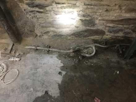 lead water line leaks