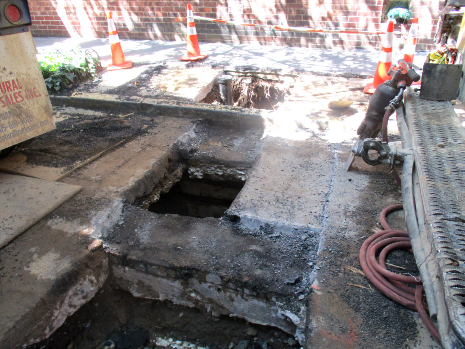 water main repair Manhattan