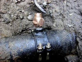 water line connection