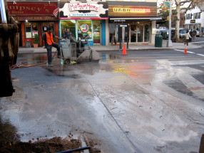 road work in NYC