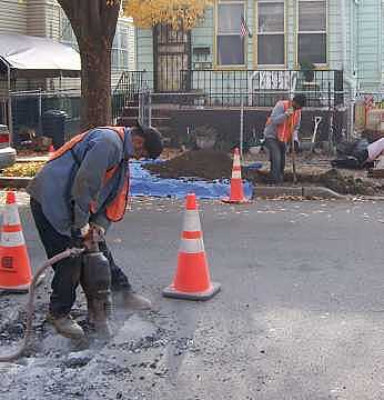 Water line replacement