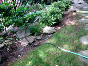 garden hose connection