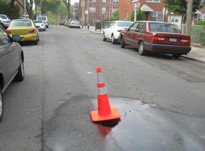 Leak In Roadway