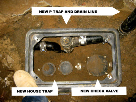 sewer check valves