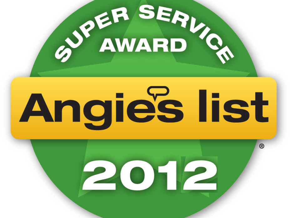 2012 Angie’s List Super Service Award