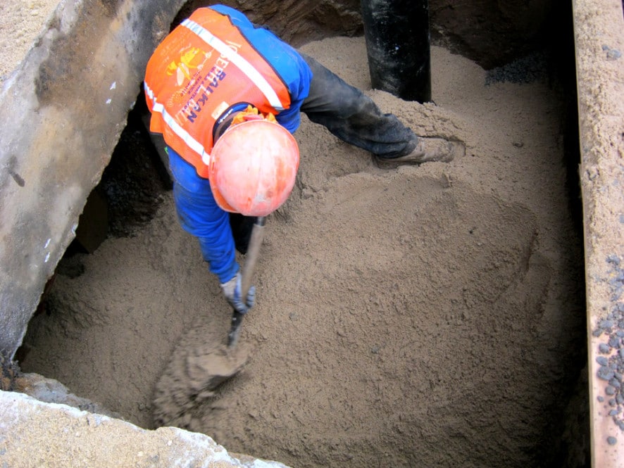 excavation backfill