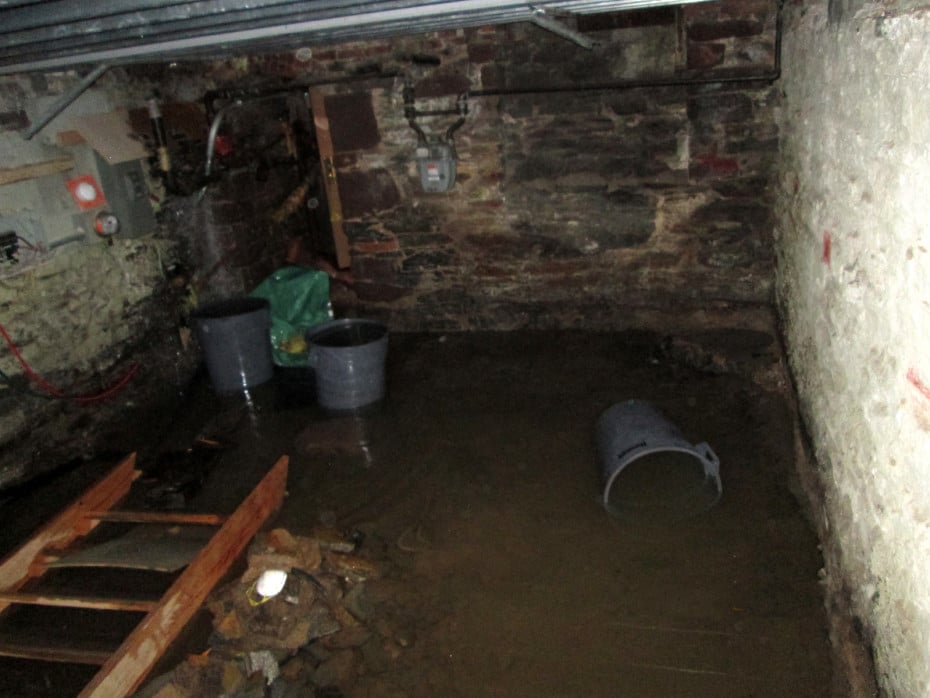 sewer backwater