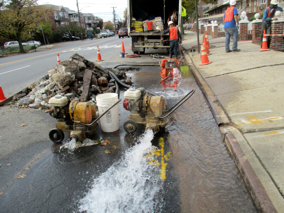 Brooklyn water line replacement