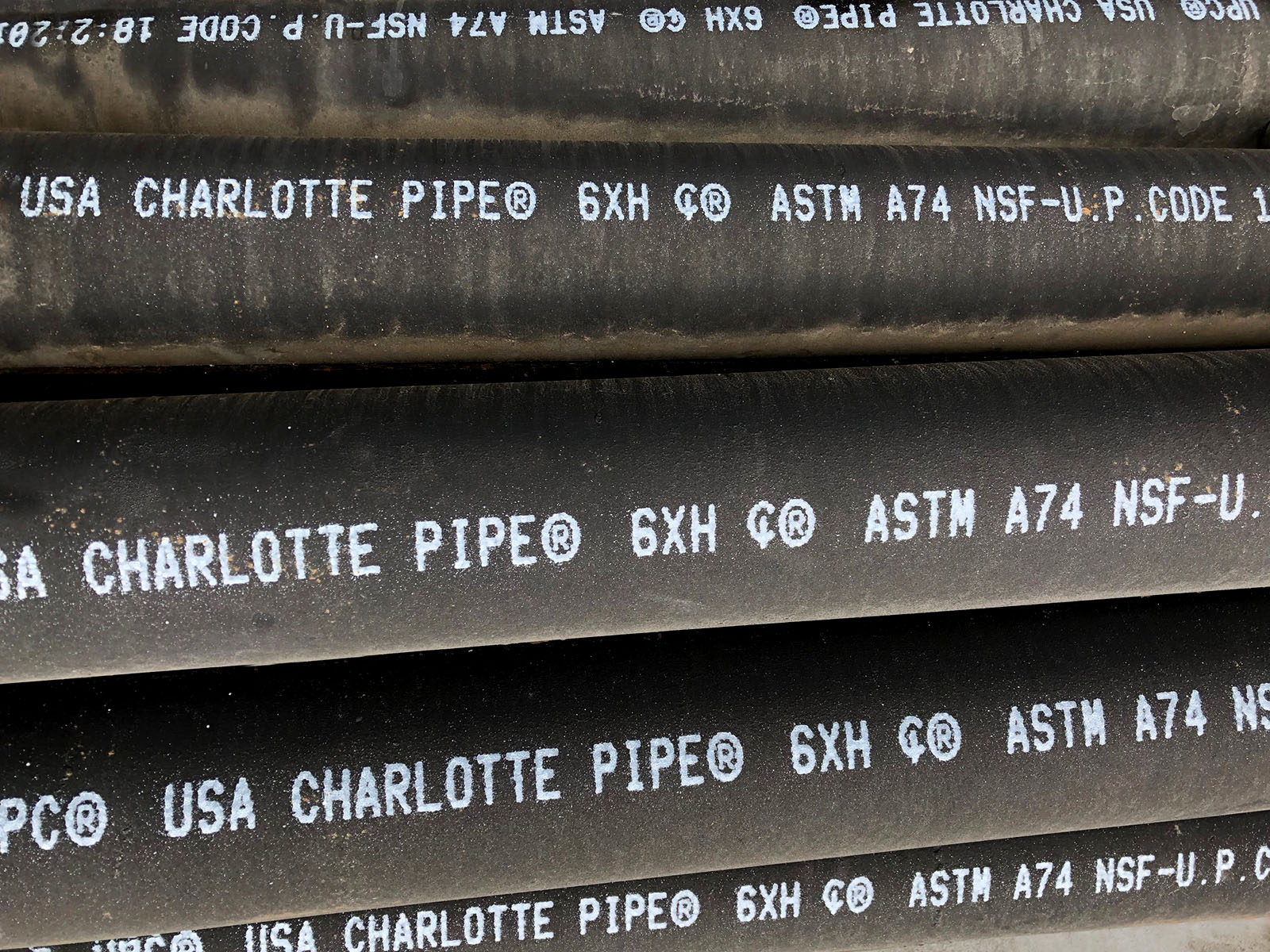 charlotte soil pipe 1