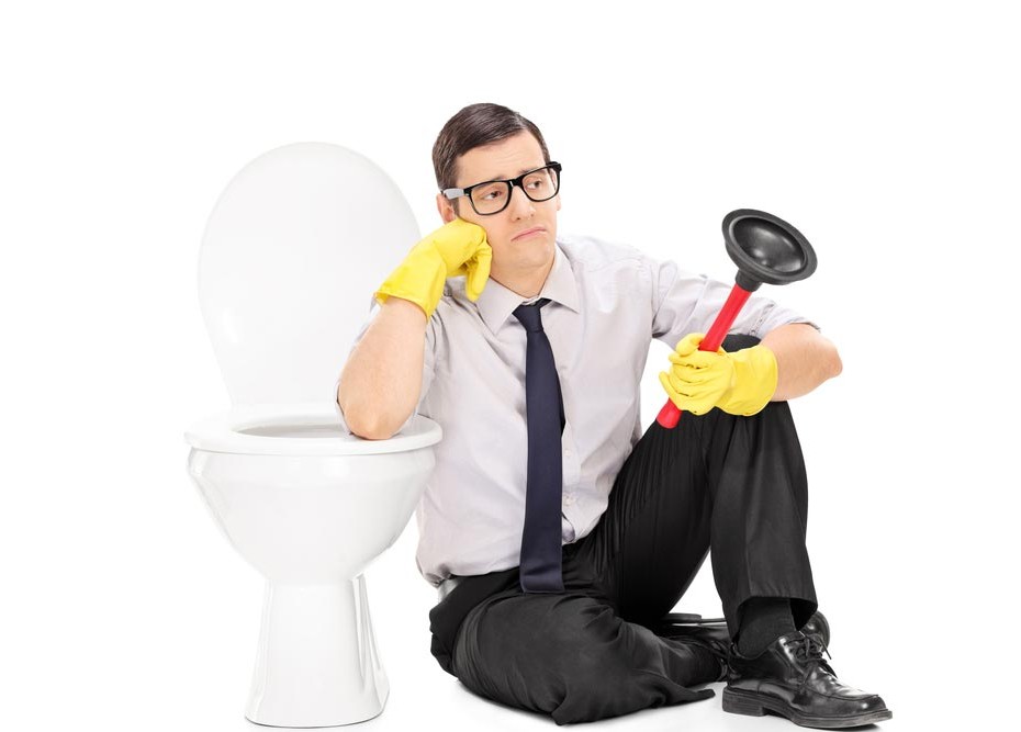 Clogged Sewer Line or Clogged Toilet
