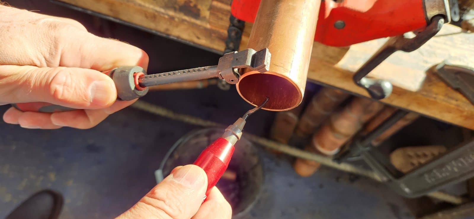 AMAZING COPPER PIPE CLEANER FOR SOLDERING - Plumbing Tools of the Trade 