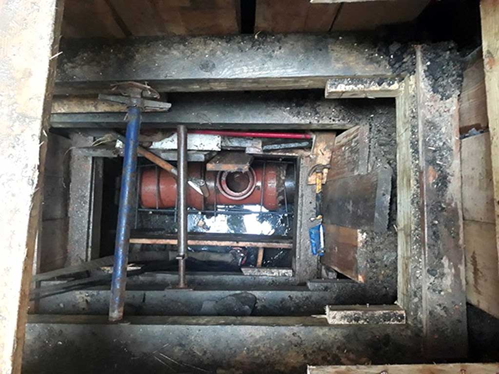 A Sewer Riser Connection Must Be Built To DEP Standards