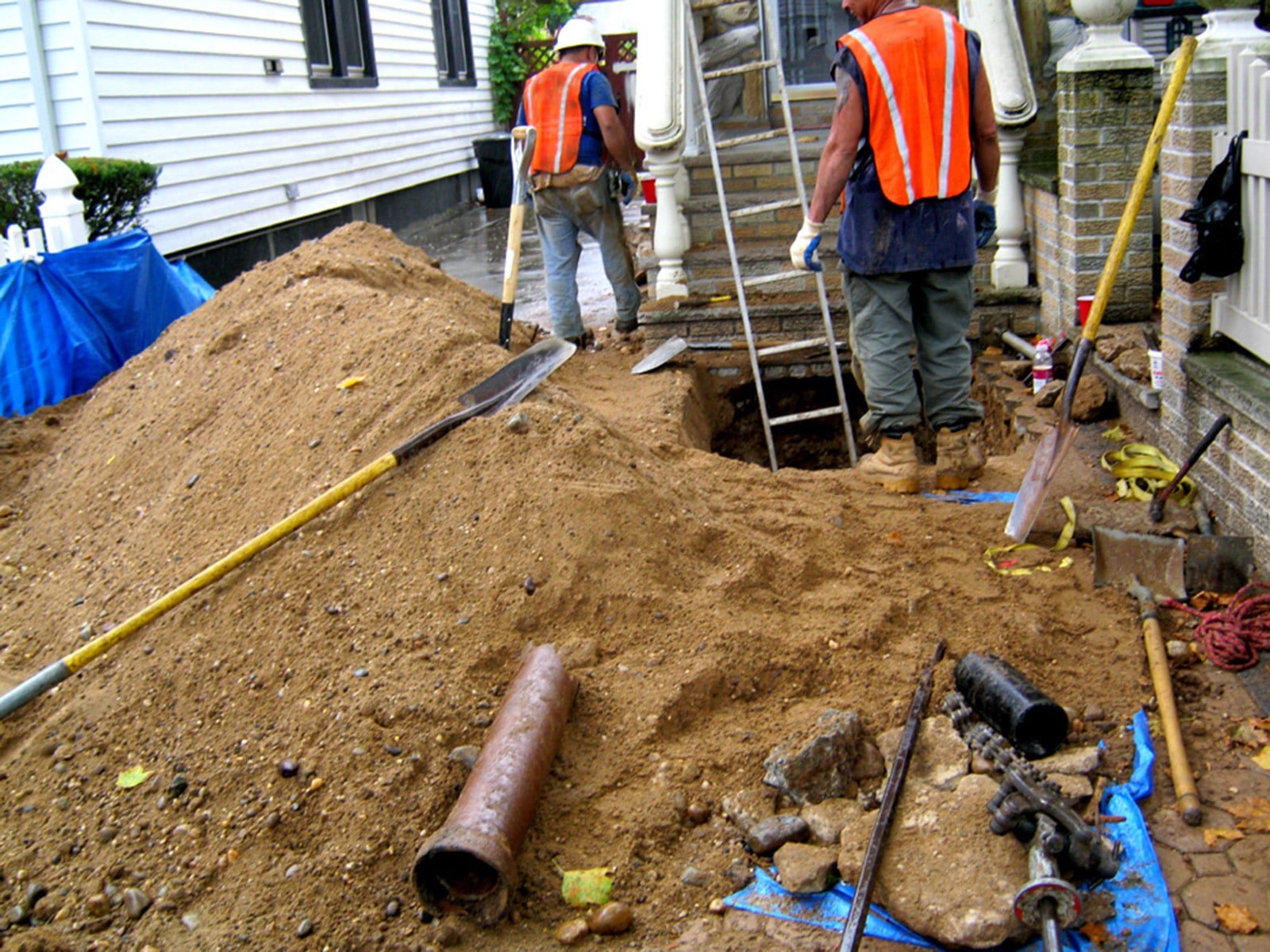 home sewer work and NYC Council Intro 1481