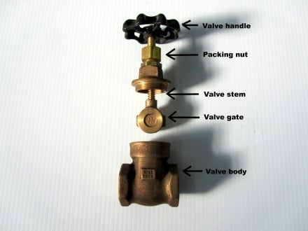 main water valve replacement