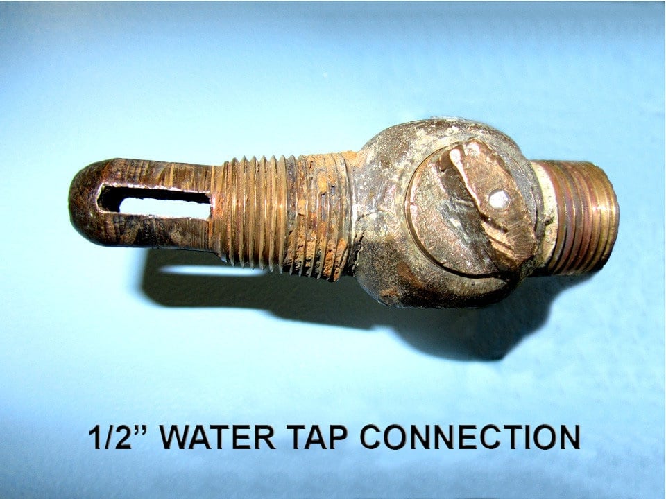 half inch water tap