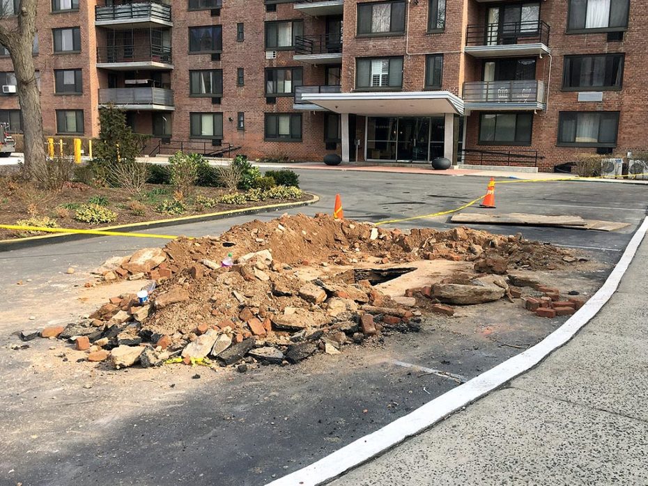 Harlem Water Main Repair Excavation