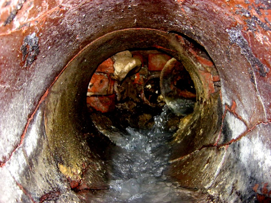 Inside Public Sewer