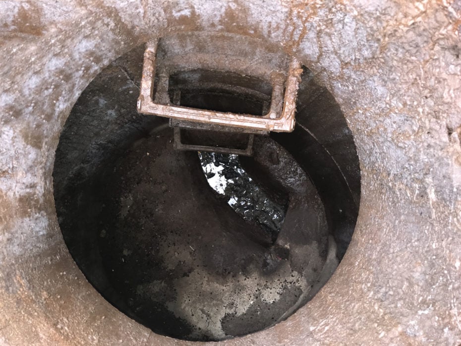 manhole clean out