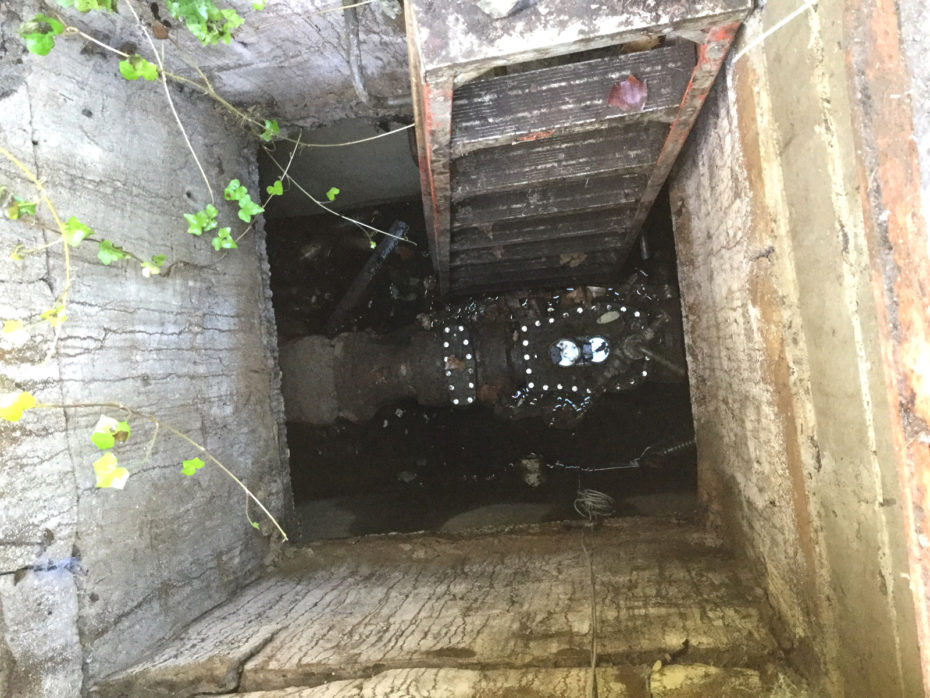 water supply valve pit