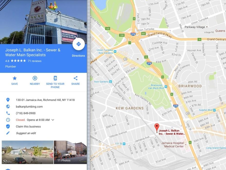 New York Plumber Reaches Record 5000 Google Places