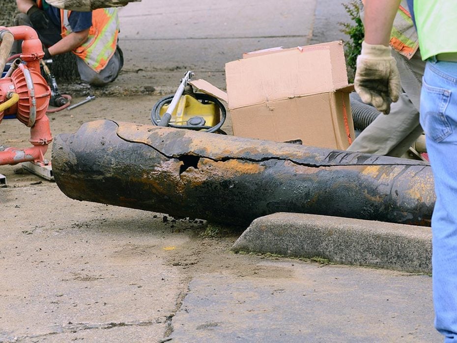 NYC Water Main Repair Unearthed Water Main