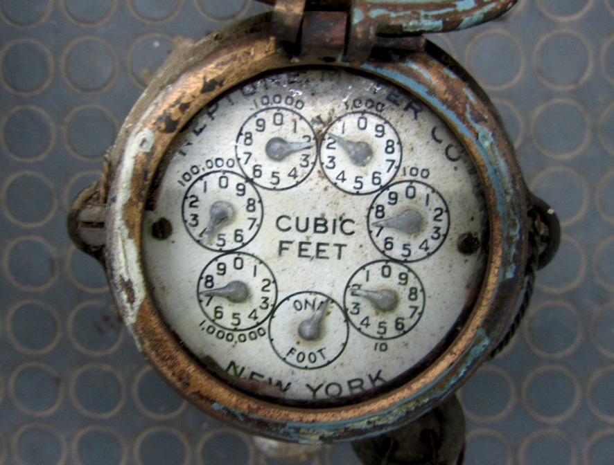 how to read a water meter