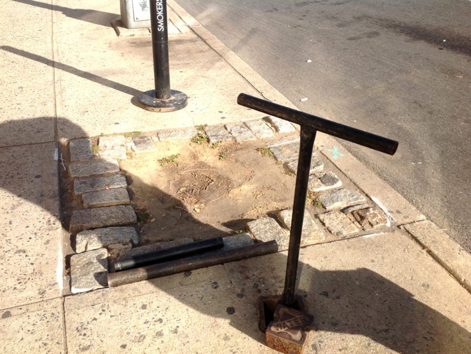 sidewalk curb valves