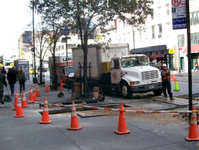 sidewalk excavation