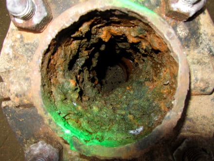 water line corrosion