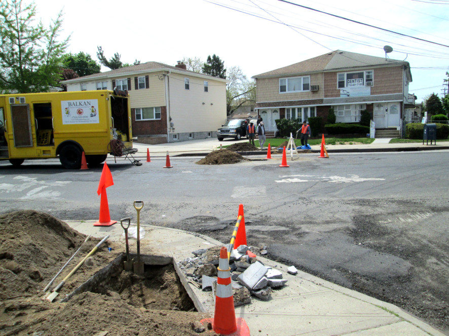 water main repair