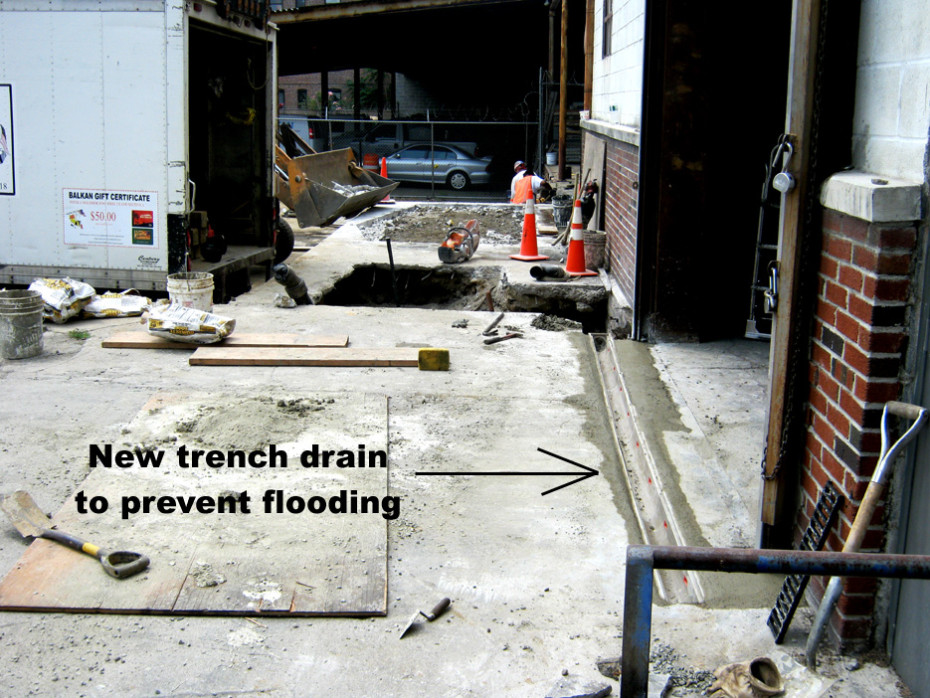 trench drain system