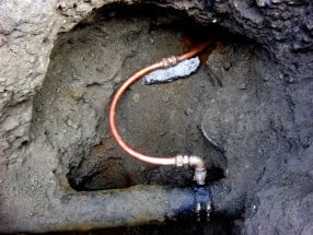 Water Main Replacement and the Importance of a Tap Swing