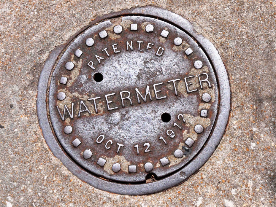 outside water meter