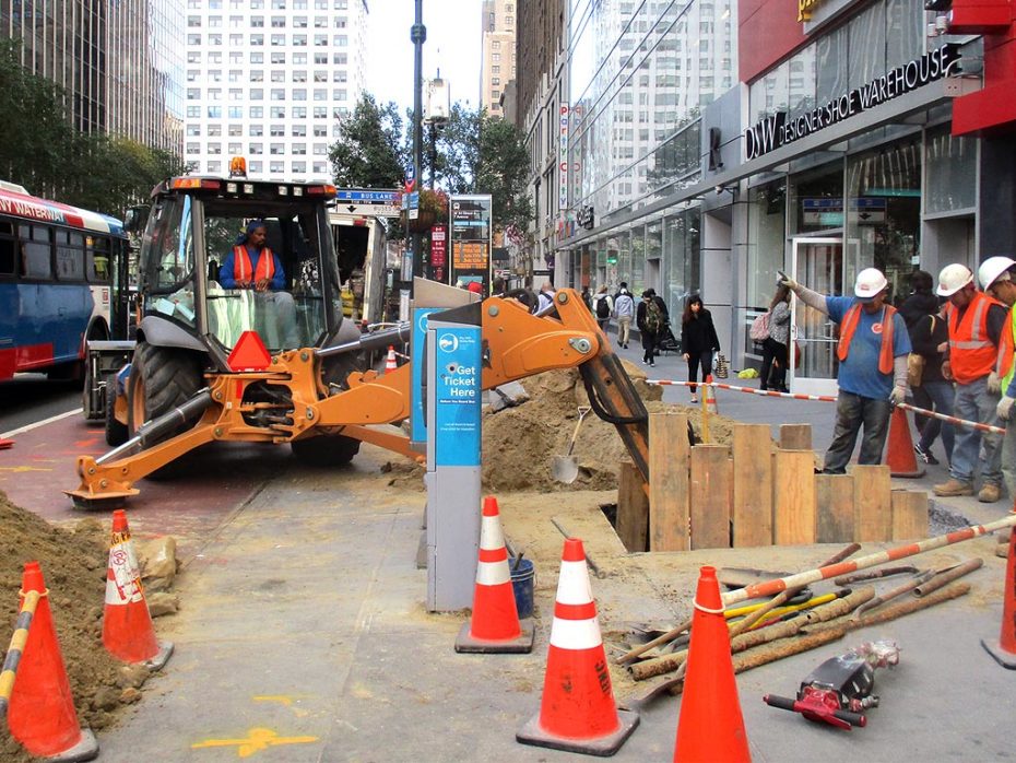 West 34th Street Commercial Sewer Repair