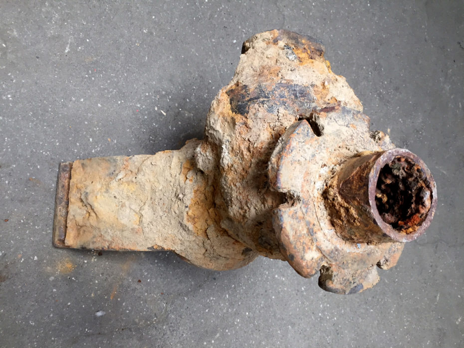 cast iron water connection valve