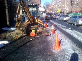 water main repair