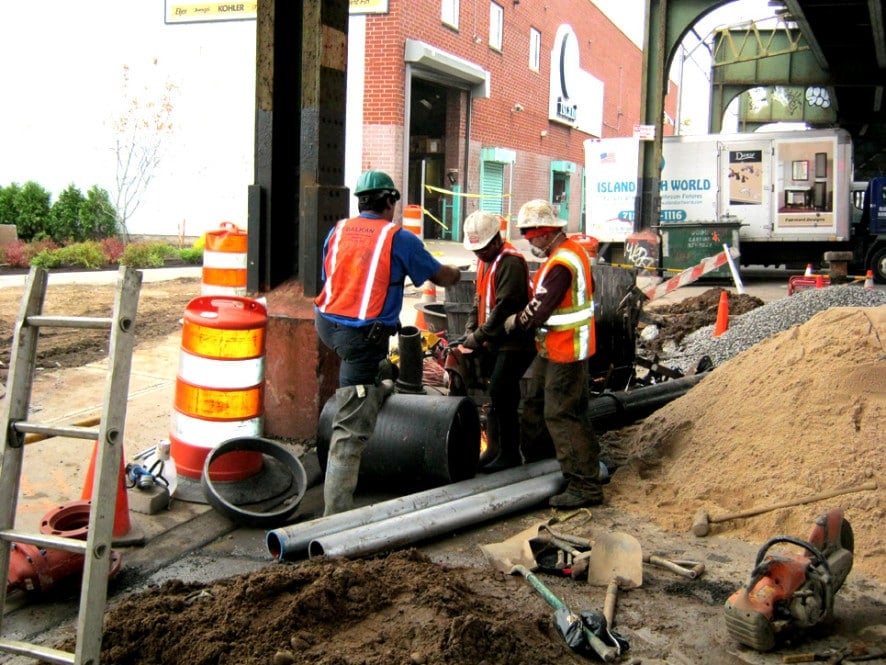 NYC water main contractor