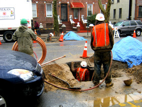 Preparing to install copper